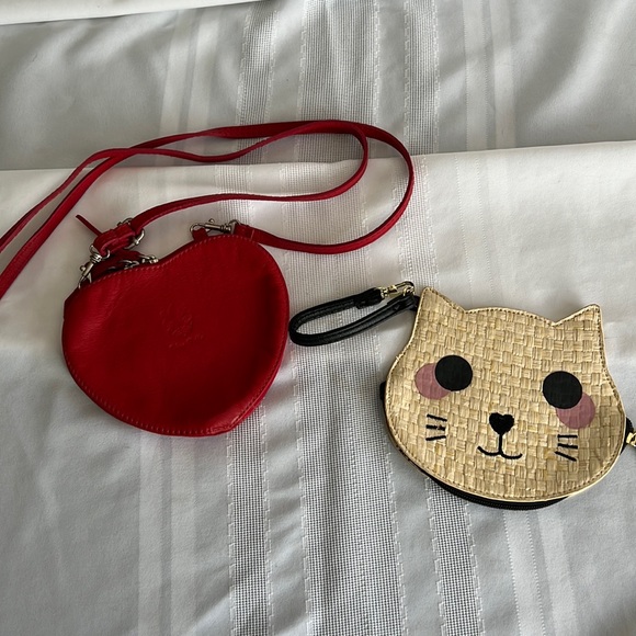 VERA PELLE HEART SHAPED CROSSBODY - Picture 1 of 6